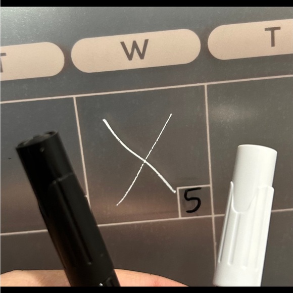 Acrylic magnetic calendar - Picture 6 of 6